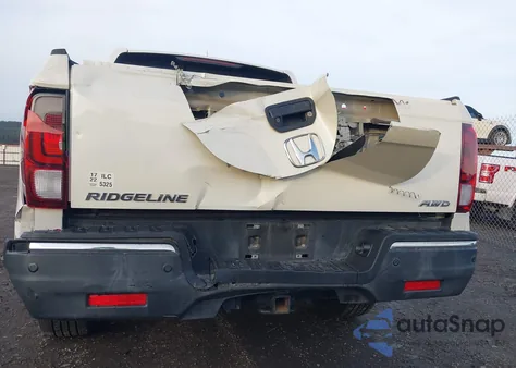 2019 Honda Ridgeline Rtl-E from USA, damaged, VIN 5FPYK3F76KB009395